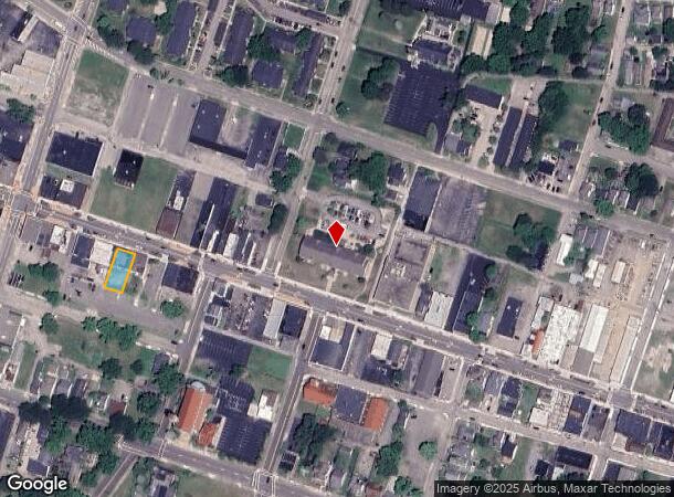  1340 Central Ave, Middletown, OH Parcel Map
