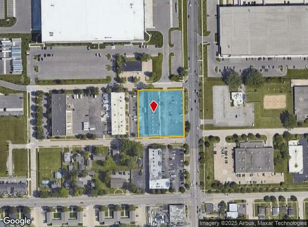 24041 Dequindre Rd, Hazel Park, MI Parcel Map