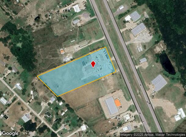  3458 E Us Highway 175, Kaufman, TX Parcel Map