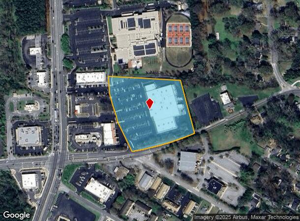  708 Jake Alexander Blvd W, Salisbury, NC Parcel Map