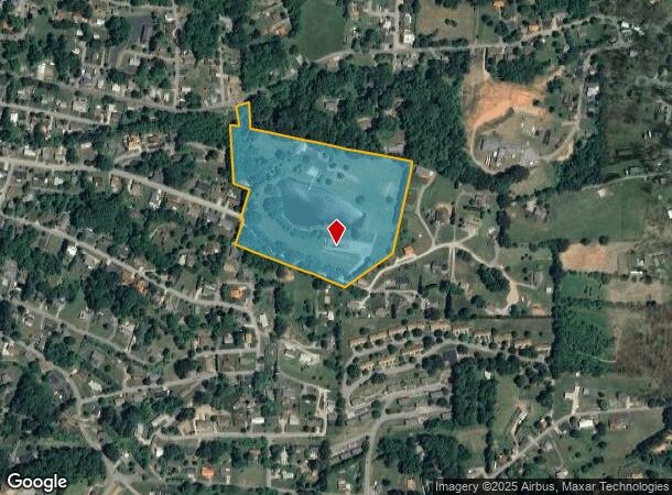  355 Johnson Dr, Canton, NC Parcel Map