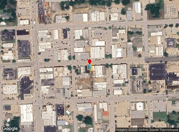  110 E Dewey Ave, Sapulpa, OK Parcel Map