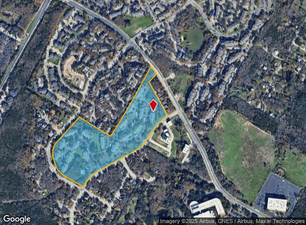 2900 E Sunridge Dr, Austin, TX Parcel Map