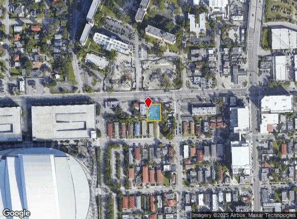  1320 Nw 7Th St, Miami, FL Parcel Map