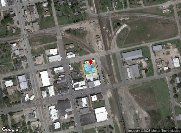  215 W Front St, Sealy, TX Parcel Map