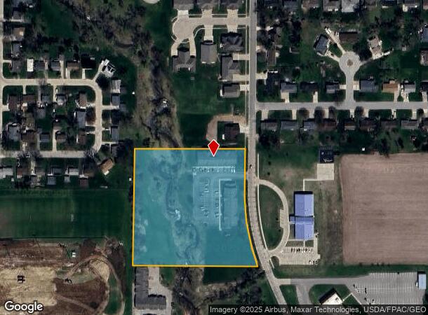 1407 S 7Th Ave, Marshalltown, IA Parcel Map