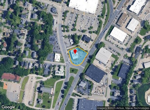  400 Grove St, Worcester, MA Parcel Map