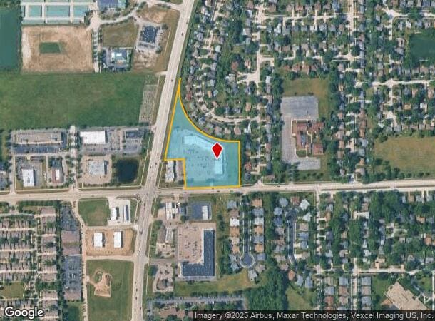 905 Oak St, North Aurora, IL Parcel Map