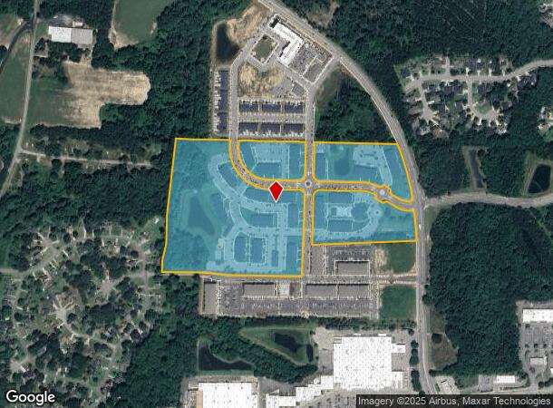200 Kauri Cliffs Dr, Fuquay Varina, NC Parcel Map