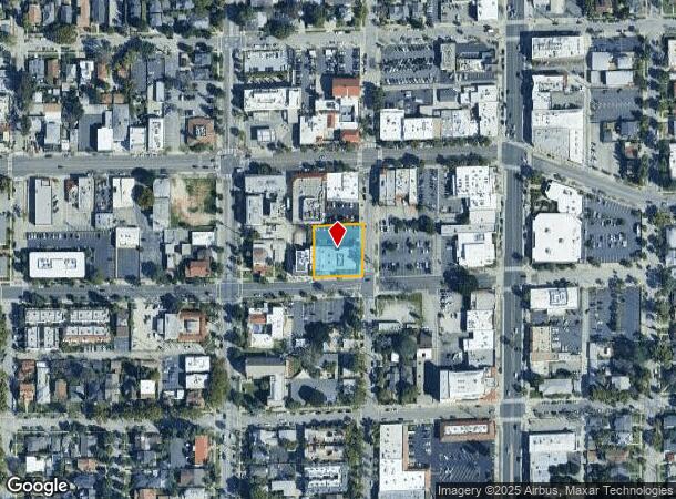 1416 El Centro St, South Pasadena, CA Parcel Map