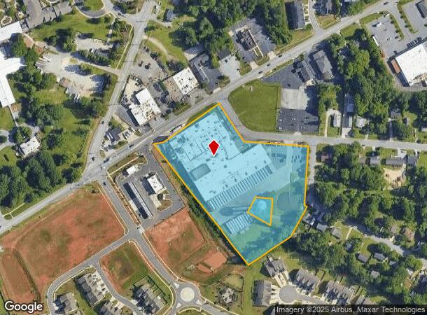 801 W Main St, Jamestown, NC Parcel Map