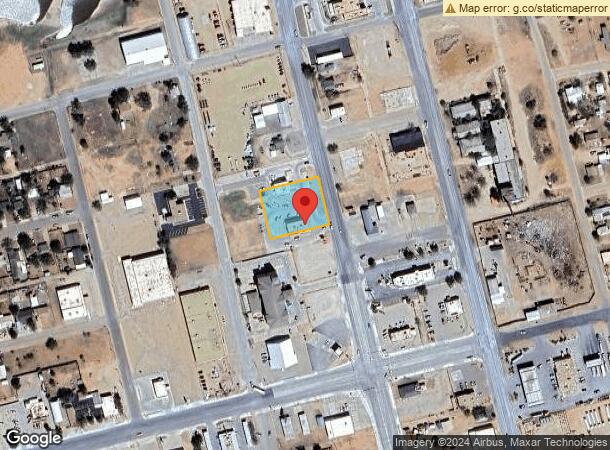  602 N Dallas Ave, Lamesa, TX Parcel Map