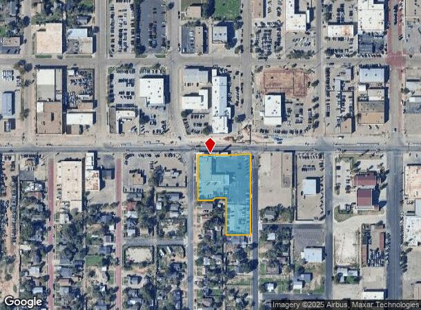  1211 19Th St, Lubbock, TX Parcel Map
