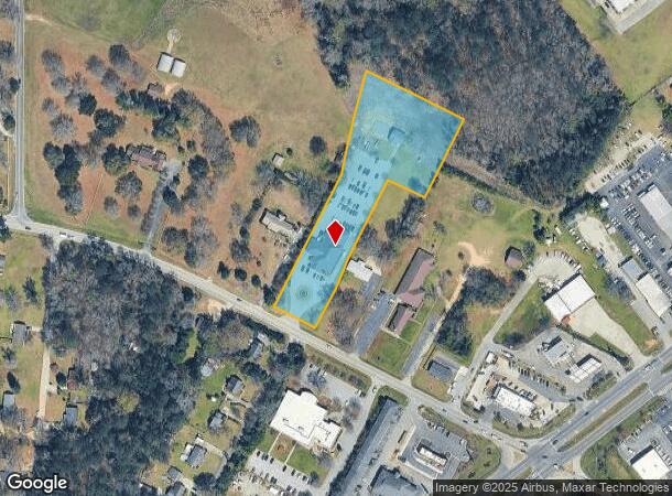  832 Ridgeway Rd, Lugoff, SC Parcel Map