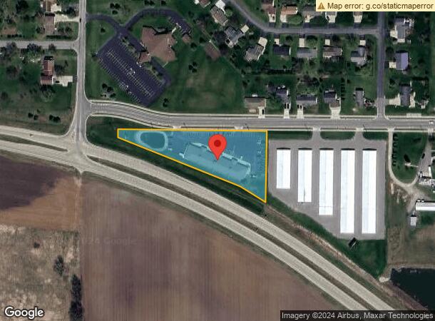  3475 Omro Rd, Oshkosh, WI Parcel Map