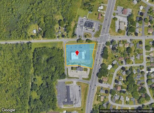  7805 Oswego Rd, Liverpool, NY Parcel Map