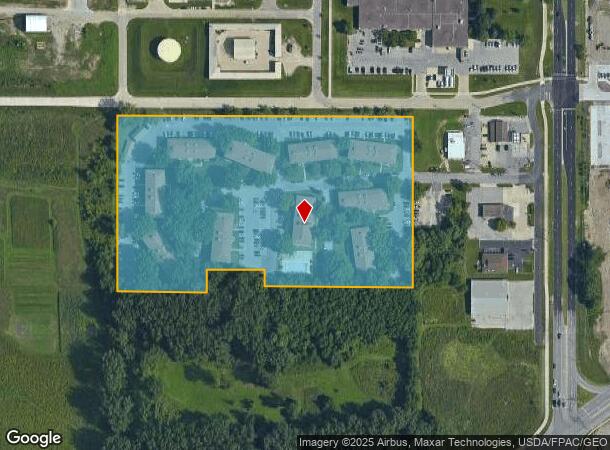  3119 Hudson Rd, Cedar Falls, IA Parcel Map
