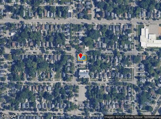 1720 Coit Ave Ne, Grand Rapids, MI Parcel Map