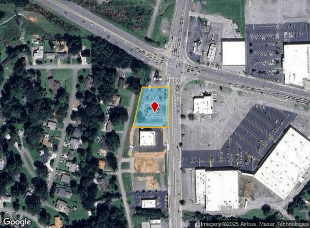2392 Lafayette Rd, Fort Oglethorpe, GA Parcel Map