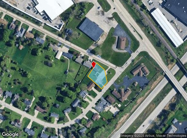 2485 Bluestone Pl, Green Bay, WI Parcel Map