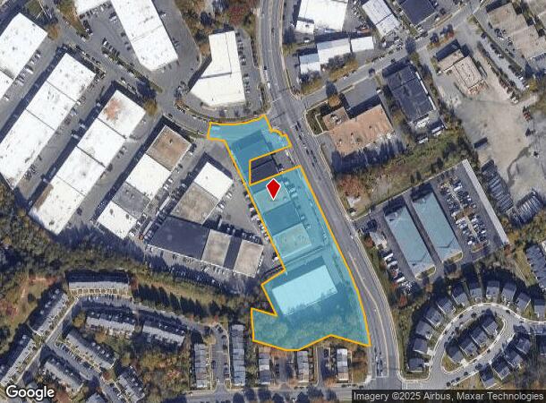  8920 Telegraph Rd, Lorton, VA Parcel Map