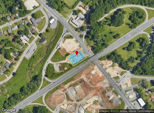  2020 S Main St, High Point, NC Parcel Map