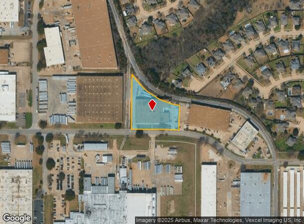  1309 E H Ave, Grand Prairie, TX Parcel Map
