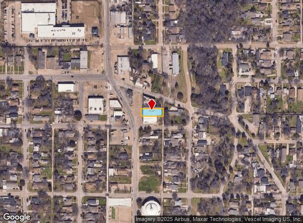  1730 S Ewing Ave, Dallas, TX Parcel Map