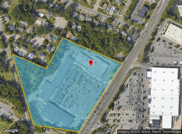  1358 Hooper Ave, Toms River, NJ Parcel Map