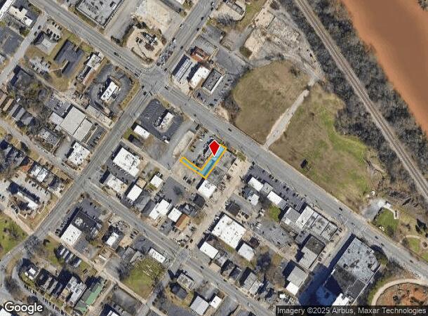  828 Riverside Dr, Macon, GA Parcel Map
