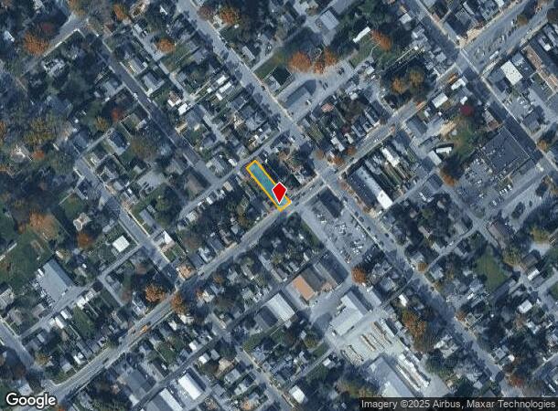  214 W High St, Manheim, PA Parcel Map