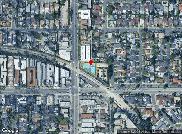  6020 Woodman Ave, Van Nuys, CA Parcel Map