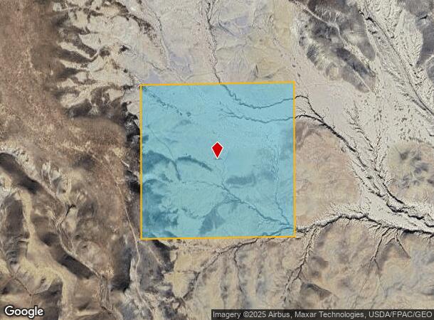 Alkali Basin Rd, Delta, CO Parcel Map