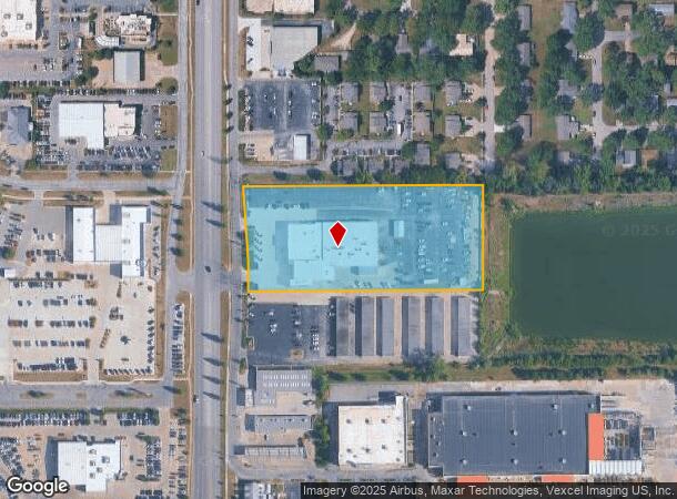 2840 Iowa St, Lawrence, KS Parcel Map