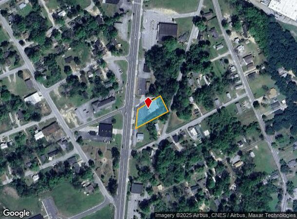 492 Main St, Thomson, GA Parcel Map