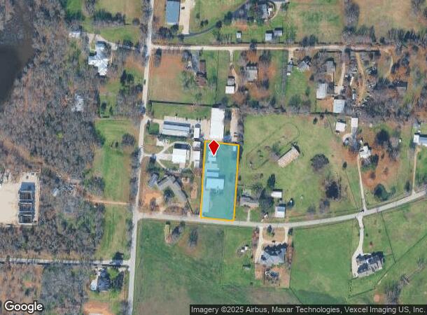  7350 Hawk Rd, Flower Mound, TX Parcel Map