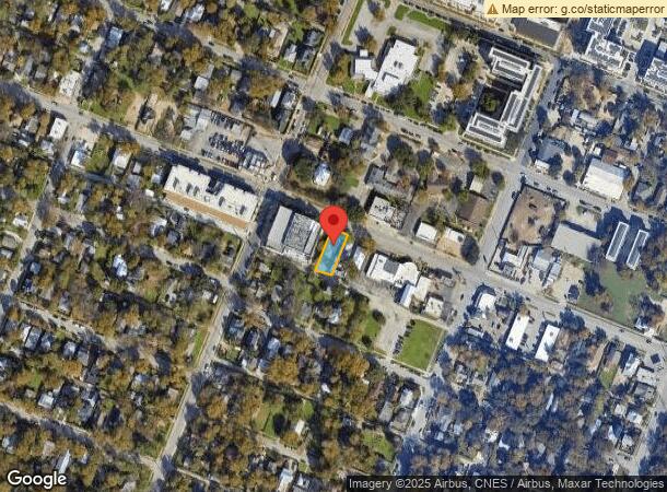  1607 E Cesar Chavez St, Austin, TX Parcel Map