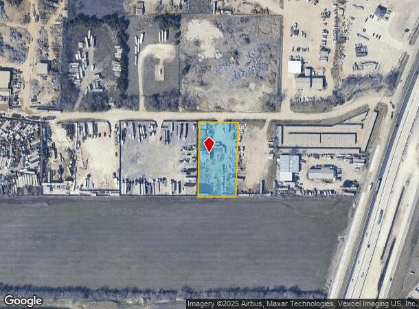  201 Brown Industrial Rd, Waxahachie, TX Parcel Map