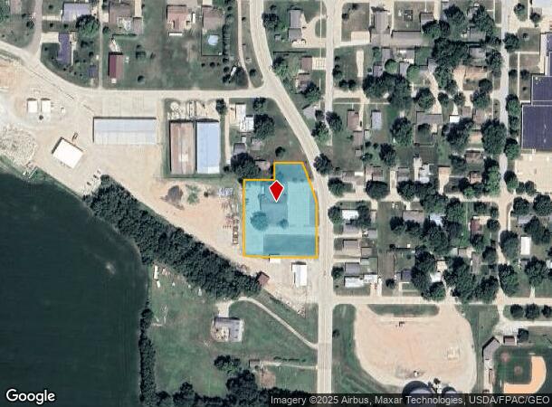  513 S Muckey St, Mapleton, IA Parcel Map