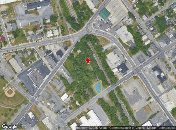  1825 12Th St, Lynchburg, VA Parcel Map