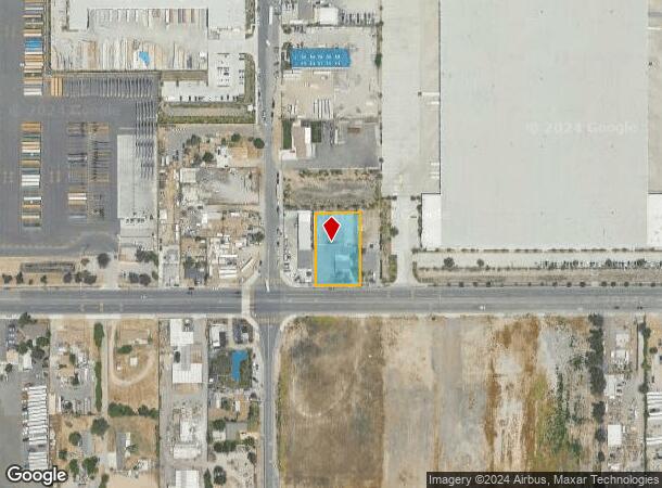  17736 Slover Ave, Bloomington, CA Parcel Map