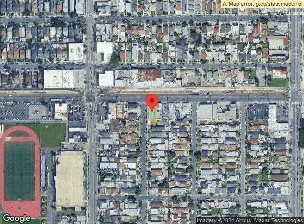  676 W Slauson Ave, Los Angeles, CA Parcel Map