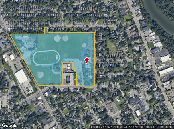 400 Dewey Ave, Rochester, NY Parcel Map