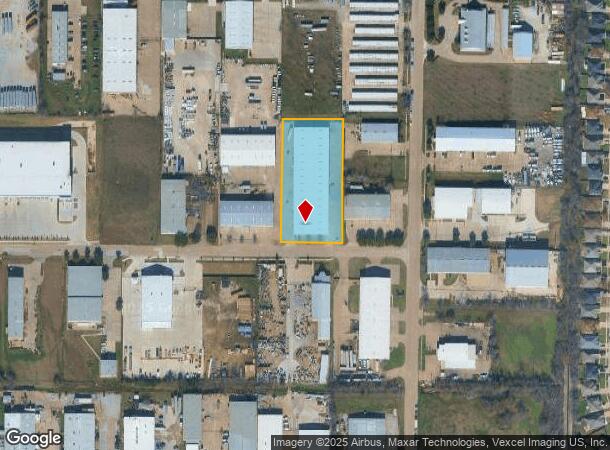  1003 Enterprise Pl, Arlington, TX Parcel Map