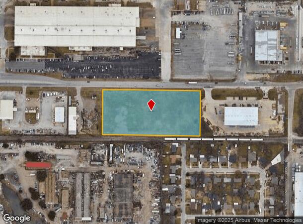  1250 Meacham Blvd, Fort Worth, TX Parcel Map