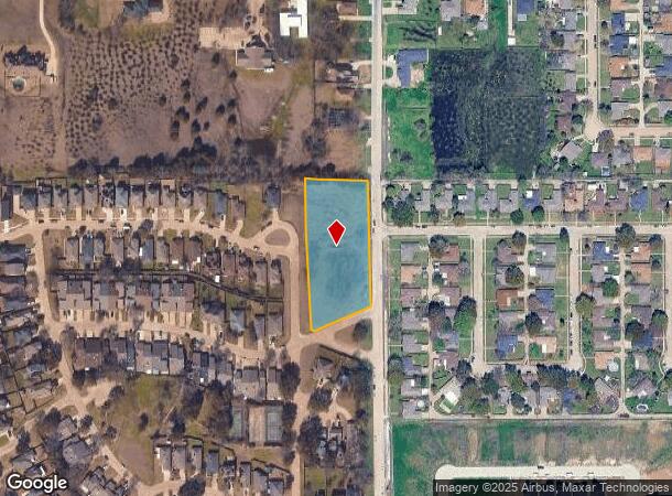 2345 Fuqua Rd, Rowlett, TX Parcel Map