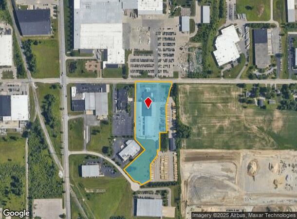  760 E 40Th St, Holland, MI Parcel Map