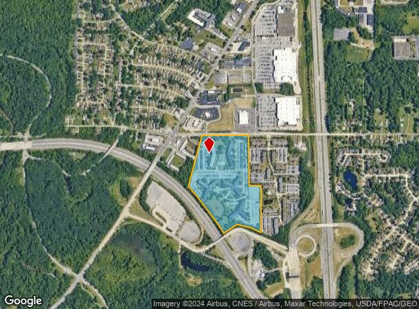  17721 Whitney Rd, Strongsville, OH Parcel Map