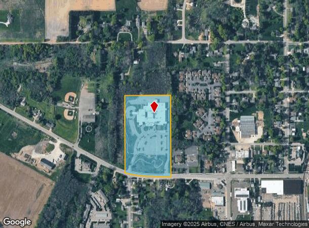 800 W Lawrence Ave, Charlotte, MI Parcel Map