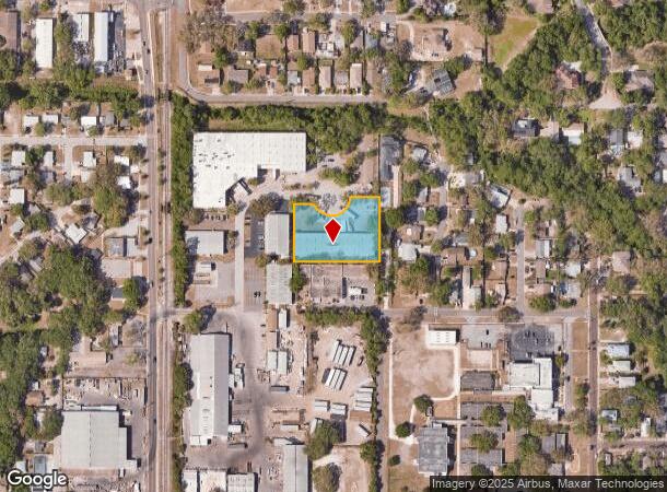  608 Packard Ct, Safety Harbor, FL Parcel Map